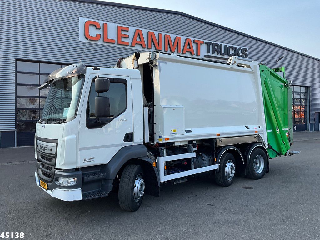 DAF FAG LF 220 Euro 6 Terberg Olympus 14m³ Just 122.749 km!