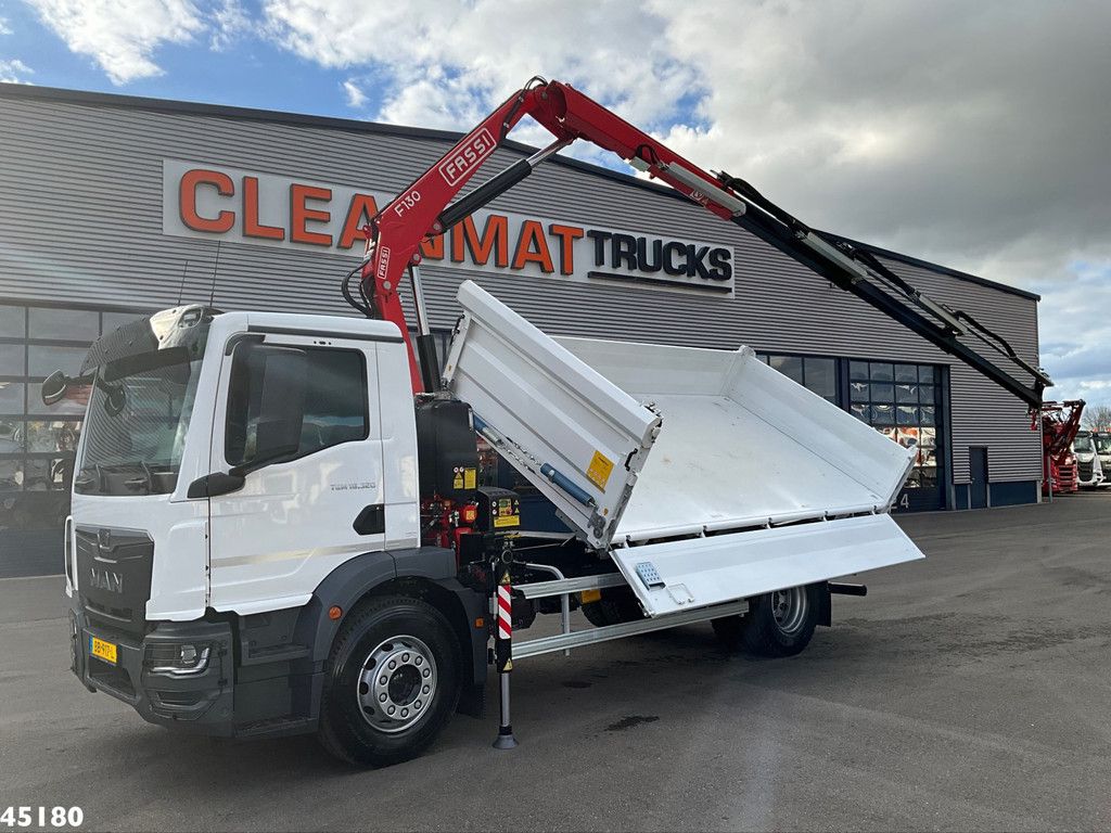 MAN TGM 18.320 Euro 6 Fassi 13 Tonmeter laadkraan NEW AND UNUSED!