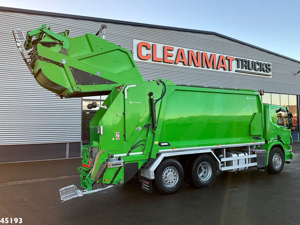 Scania P410 Euro 6 Geesink / Norba MF300, 21m³