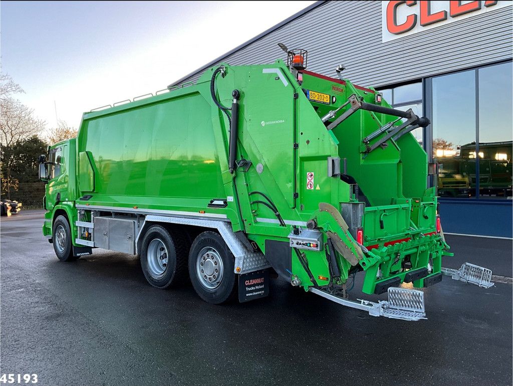 Scania P410 Euro 6 Geesink / Norba MF300, 21m³