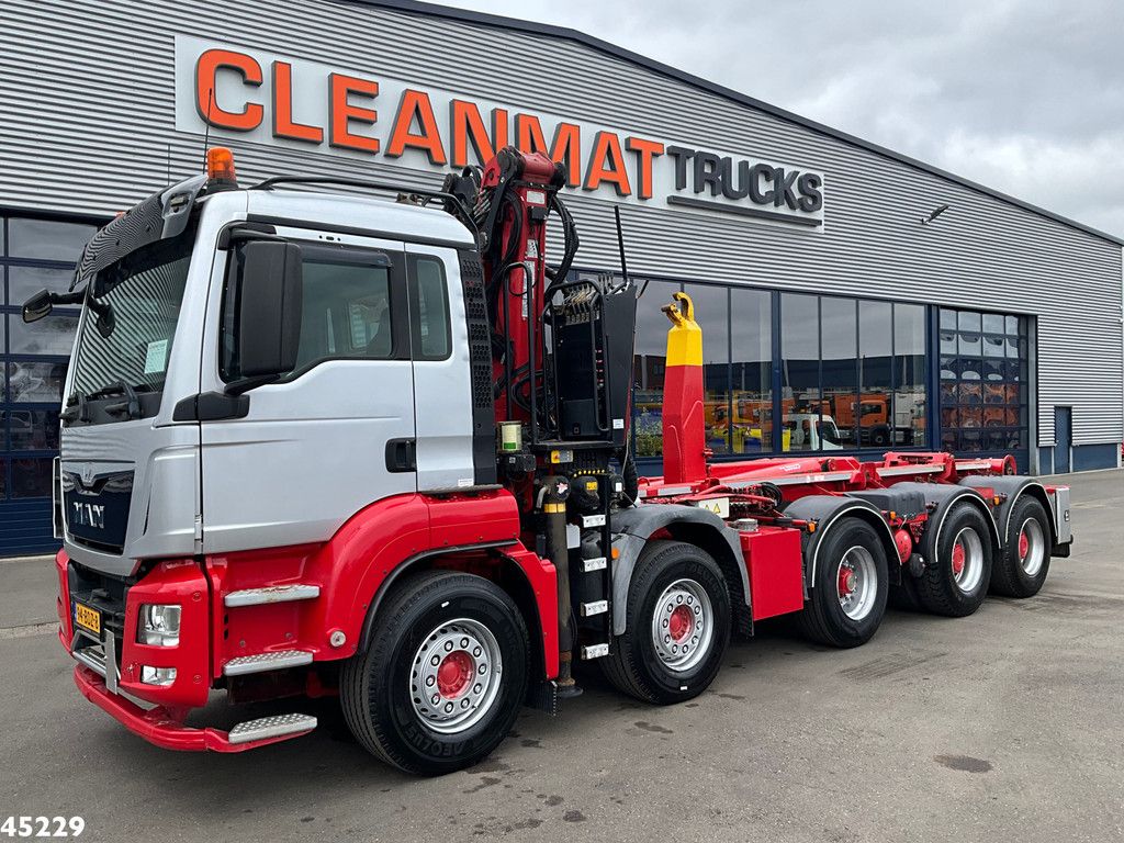 MAN TGS 41.440 10x4 Euro 6 Palfinger 17 Tonmeter Z-kraan