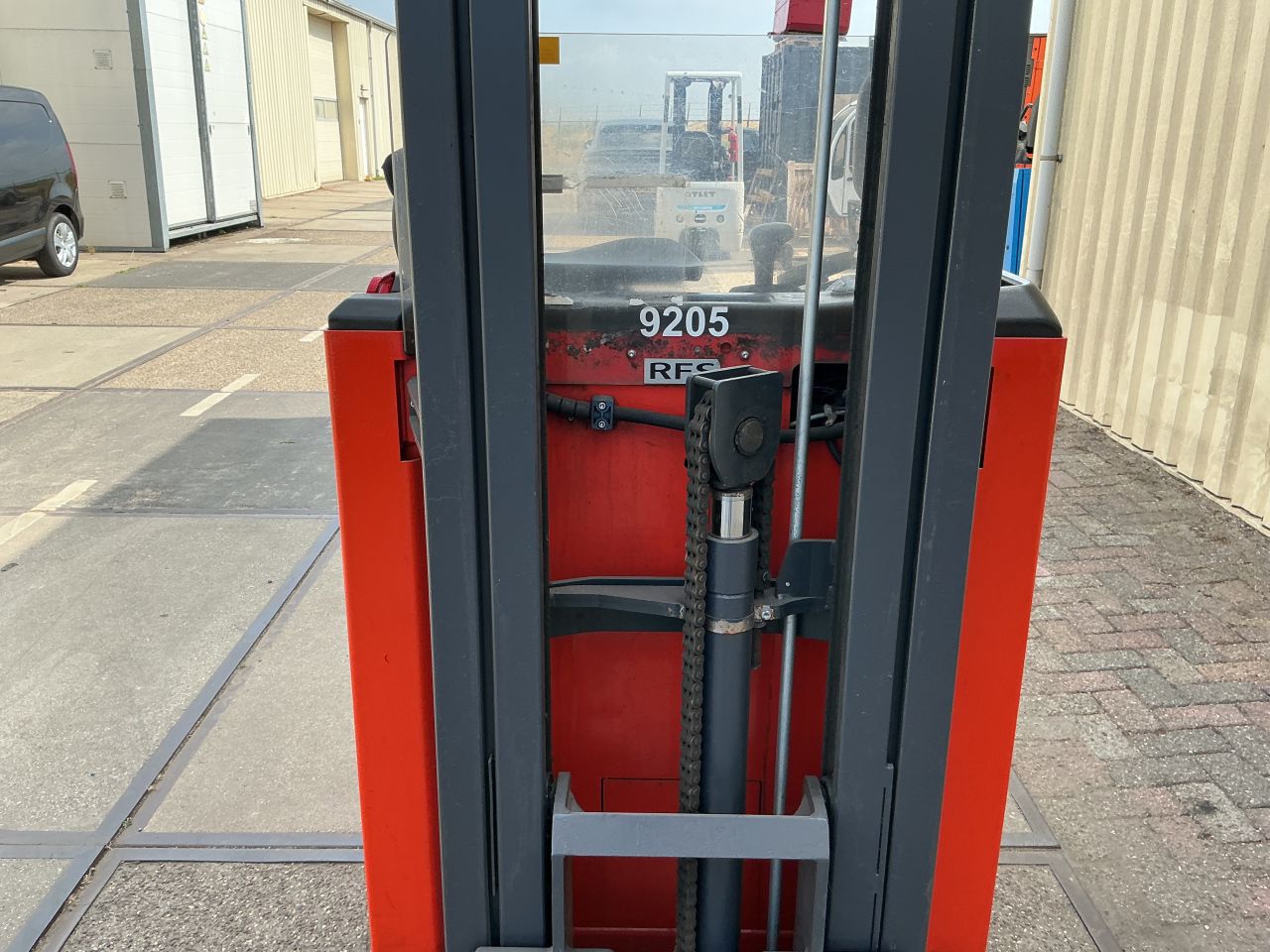 Te Koop Reachtruck Linde bouwjaar 2020