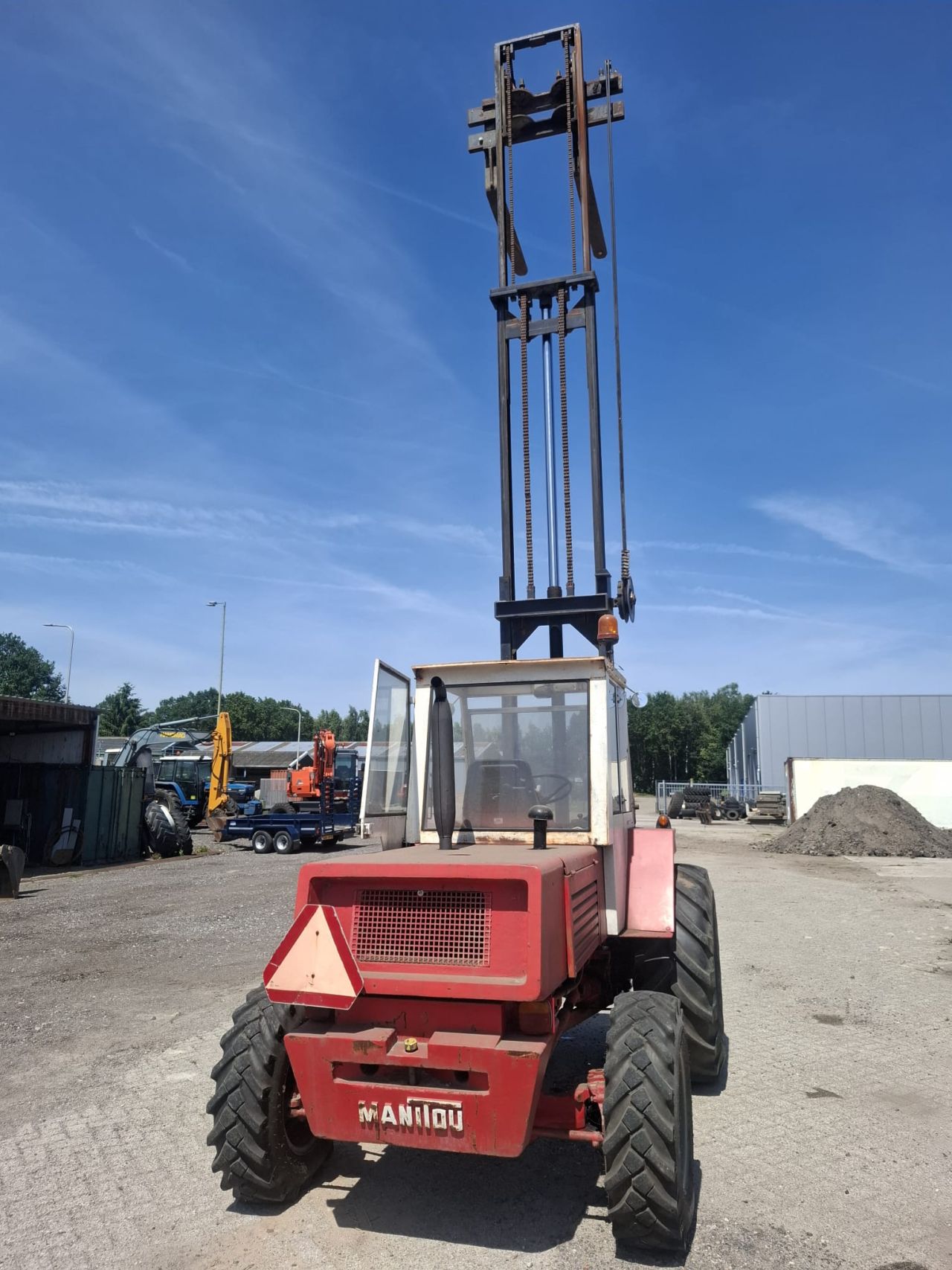 Manitou ruwterrein heftruck