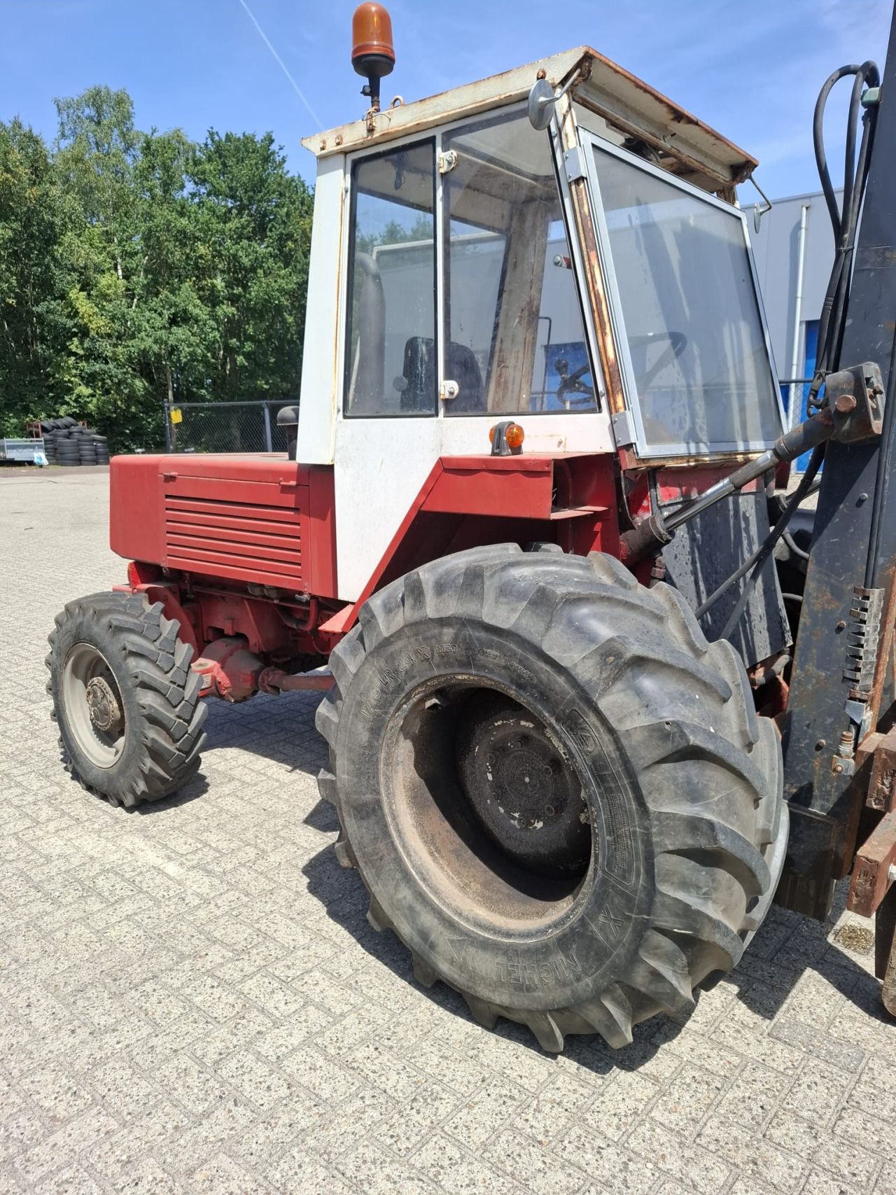 Manitou ruwterrein heftruck