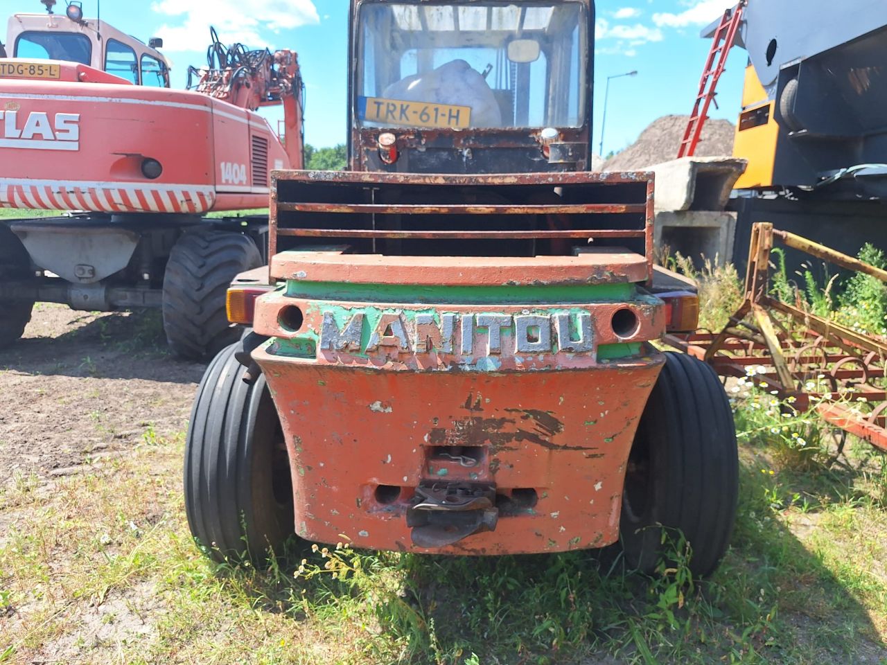 Manitou ruwterrein heftruck