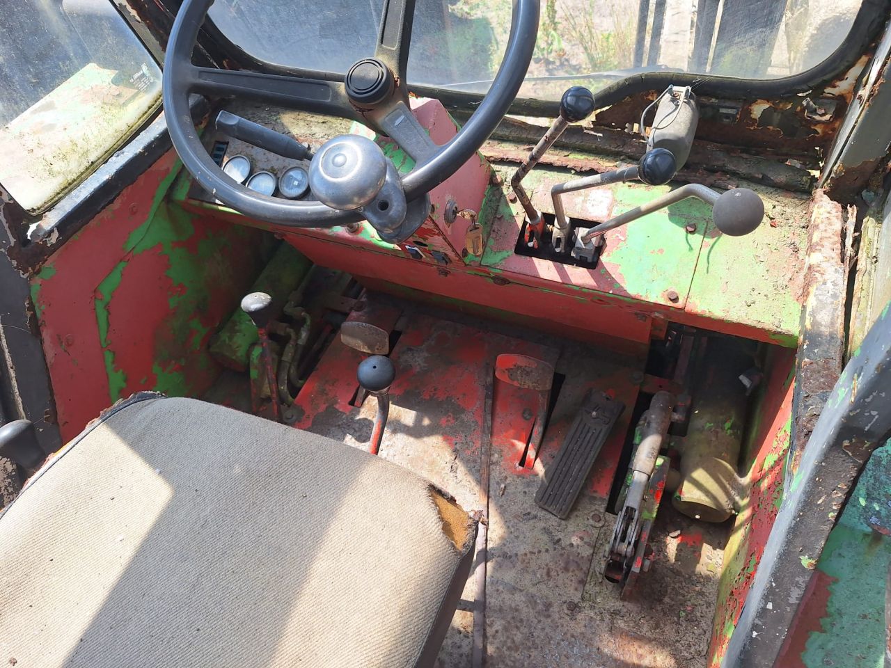 Manitou ruwterrein heftruck