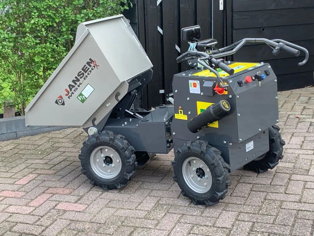 BTP Actie Jansen 4x4 elektrische accu kruiwagen mini dumper