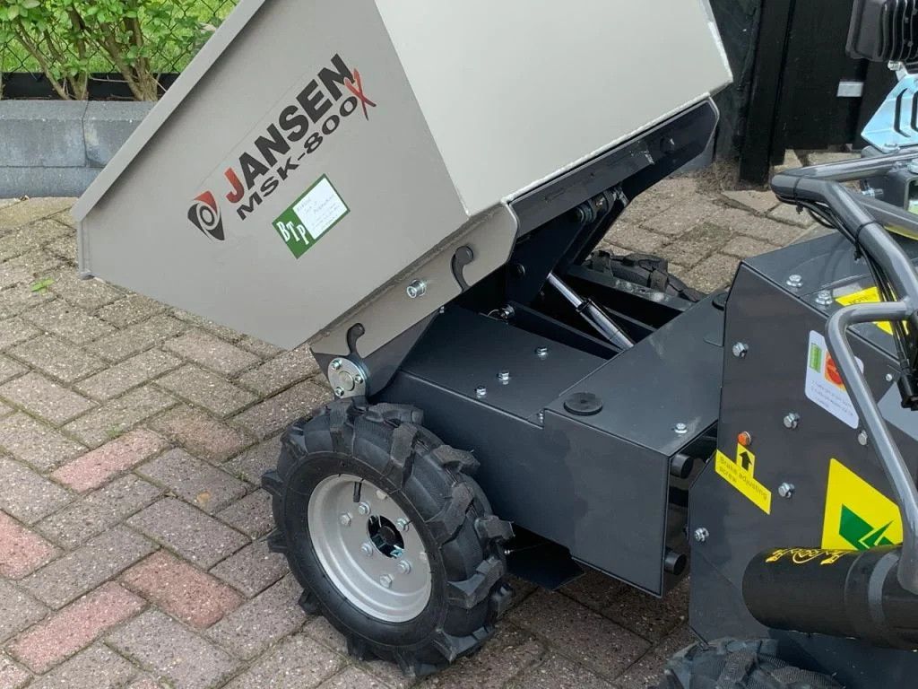 BTP Actie Jansen 4x4 elektrische accu kruiwagen mini dumper