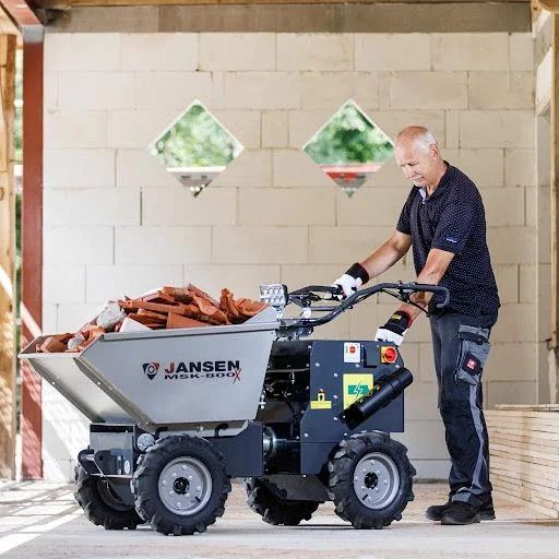 BTP Actie Jansen 4x4 elektrische accu kruiwagen mini dumper