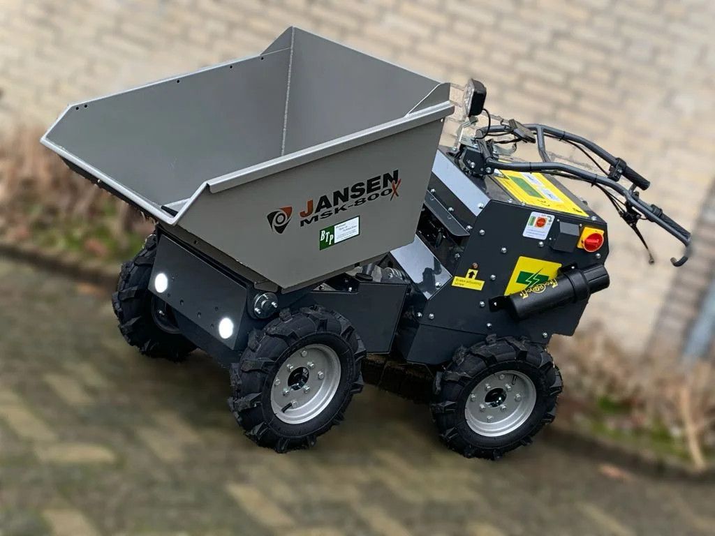 BTP Actie Jansen 4x4 elektrische accu kruiwagen mini dumper