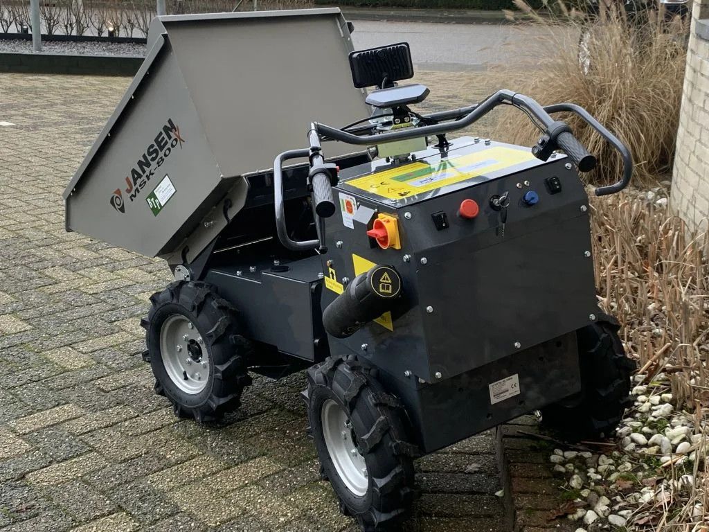 BTP Actie Jansen 4x4 elektrische accu kruiwagen mini dumper