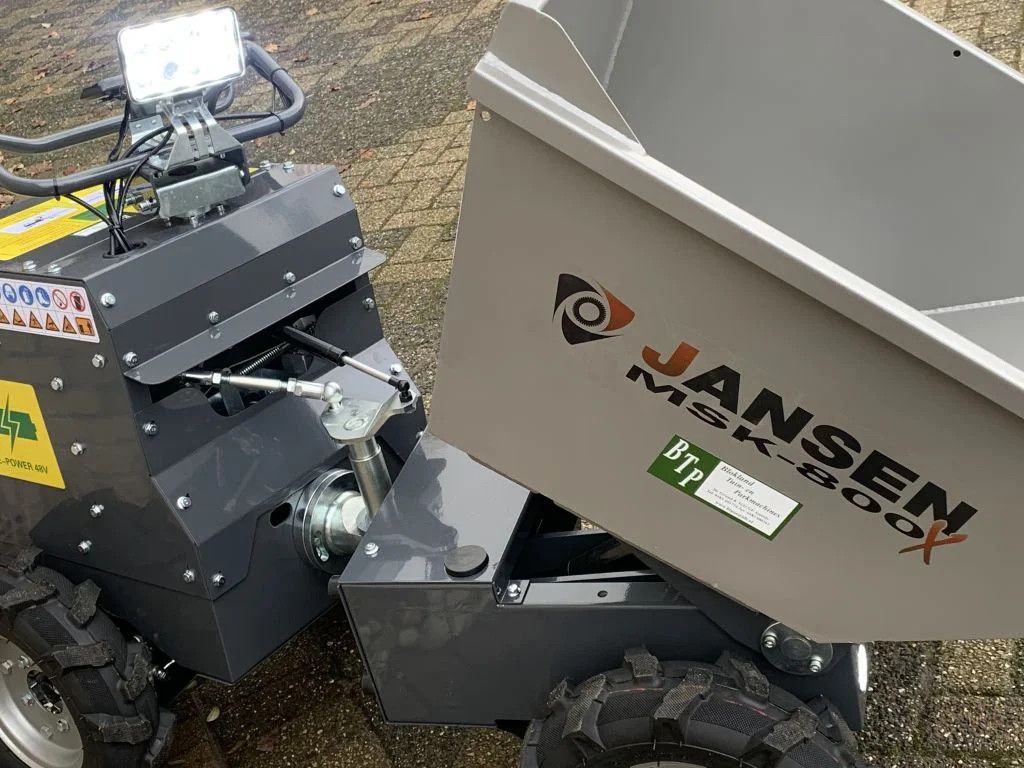 BTP Actie Jansen 4x4 elektrische accu kruiwagen mini dumper
