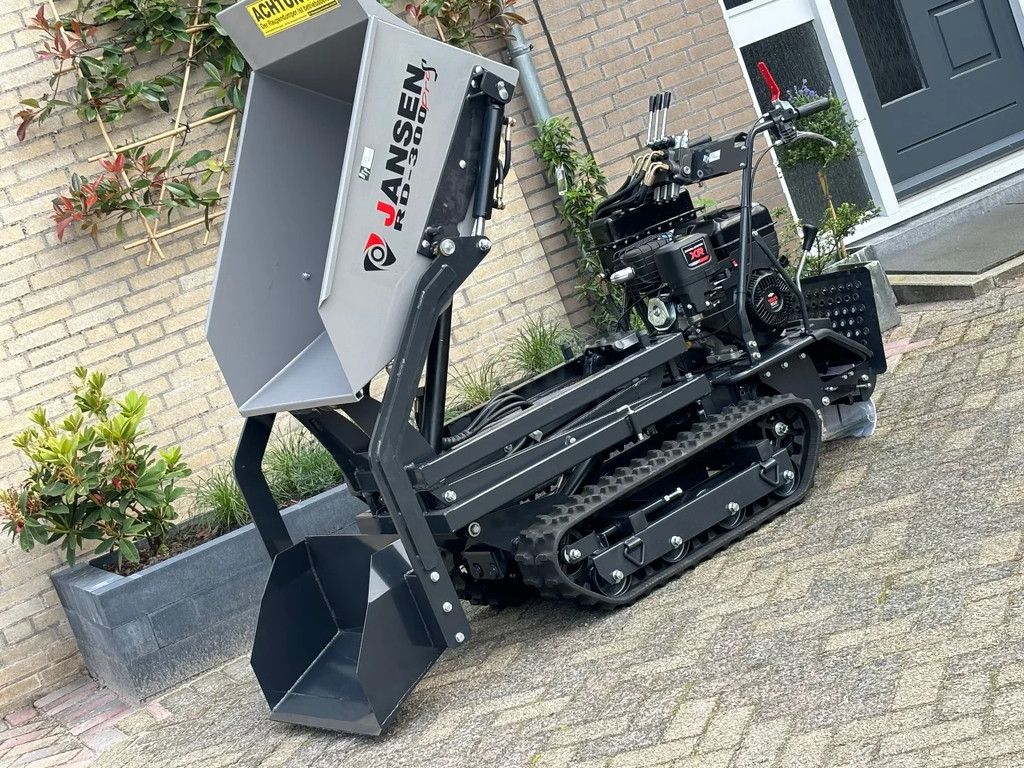 Jansen Rupsdumper RD-300S hoogkipsysteem motorkruiwagen