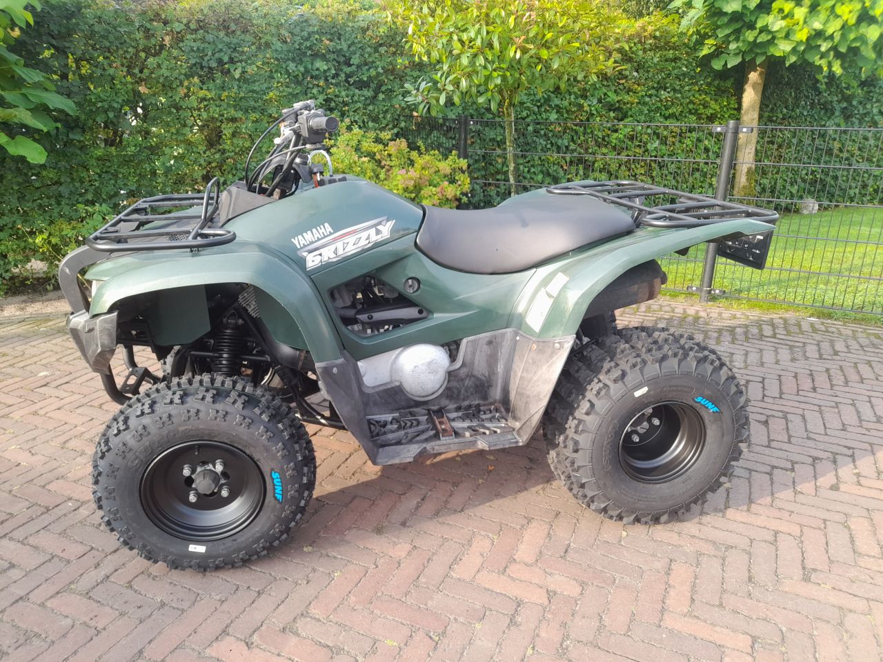 Yamaha Grizzly 300 Landbouw quad met kenteken