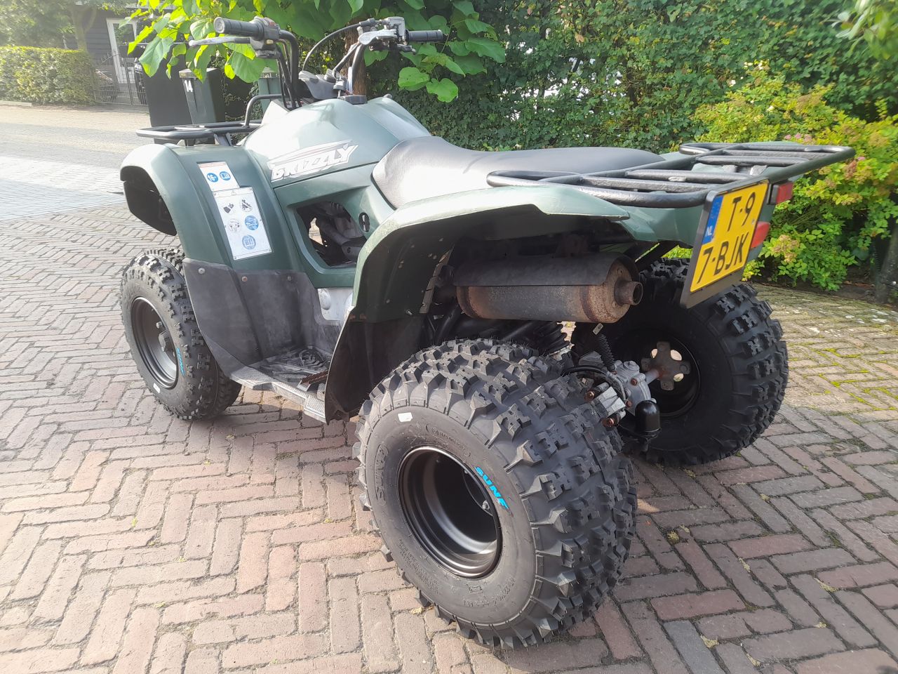 Yamaha Grizzly 300 Landbouw quad met kenteken