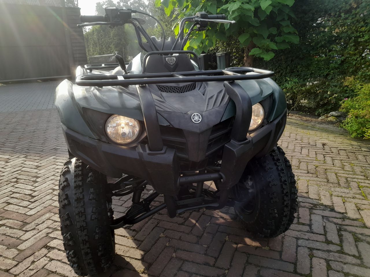Yamaha Grizzly 300 Landbouw quad met kenteken