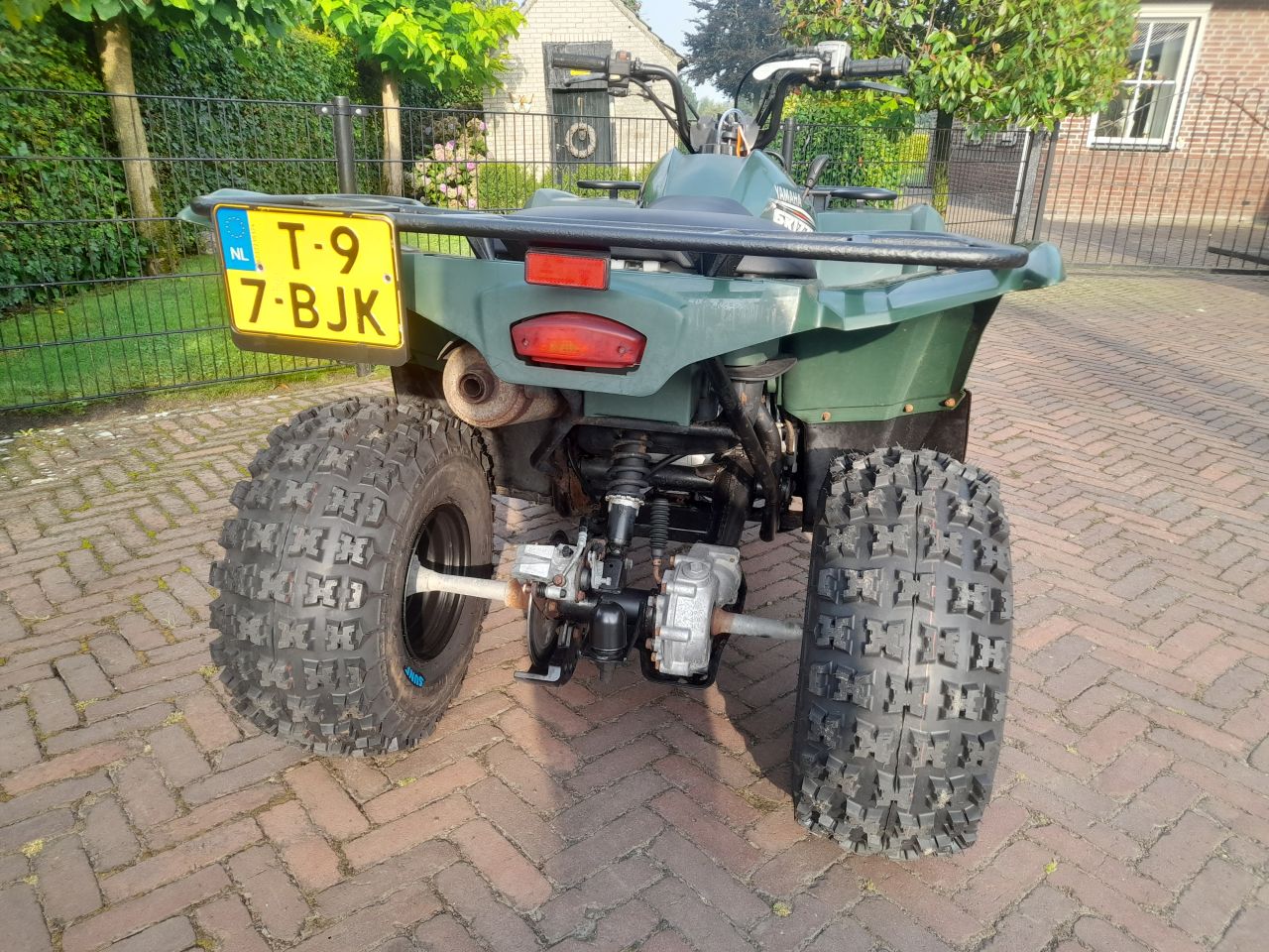 Yamaha Grizzly 300 Landbouw quad met kenteken