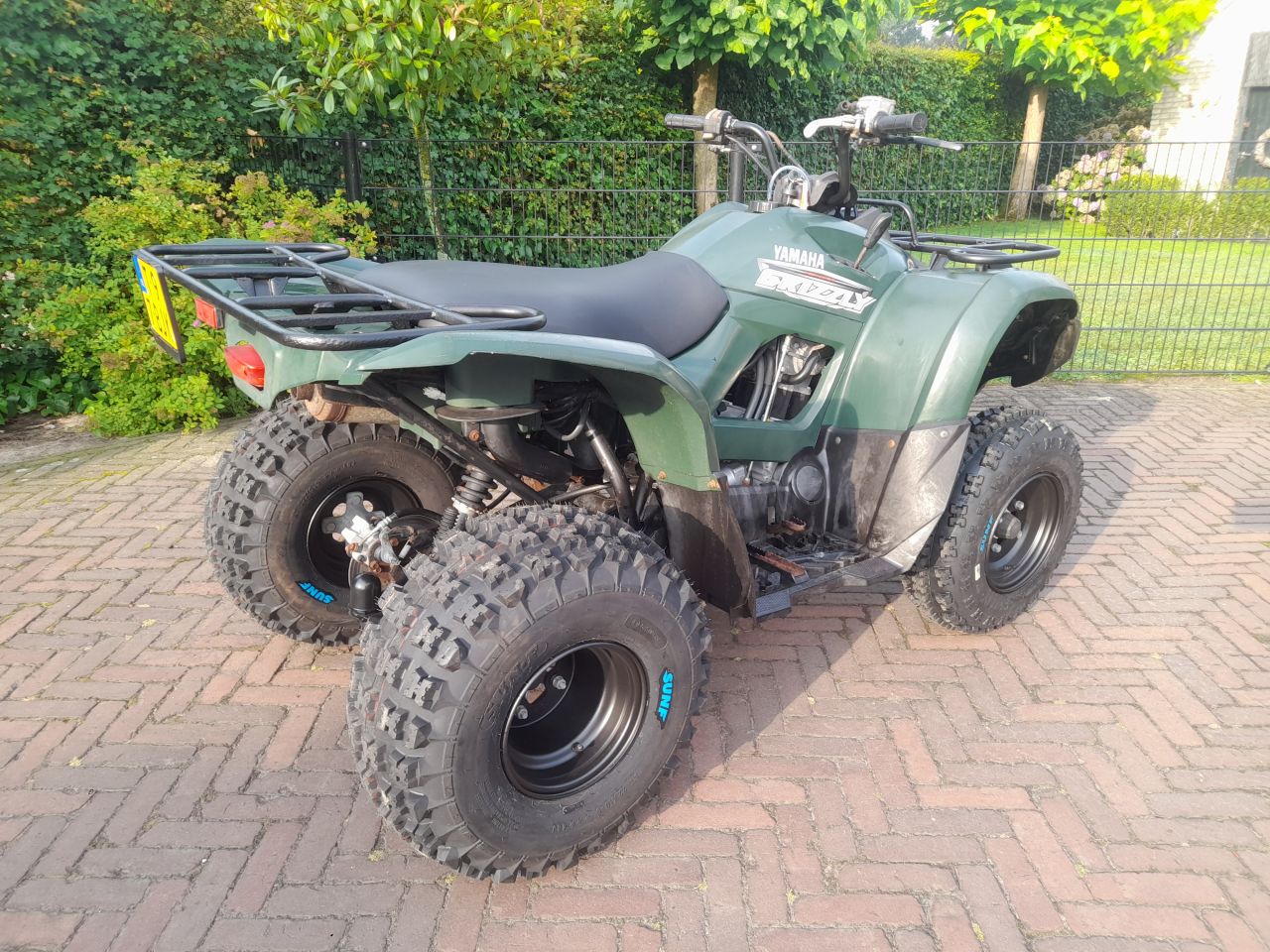 Yamaha Grizzly 300 Landbouw quad met kenteken