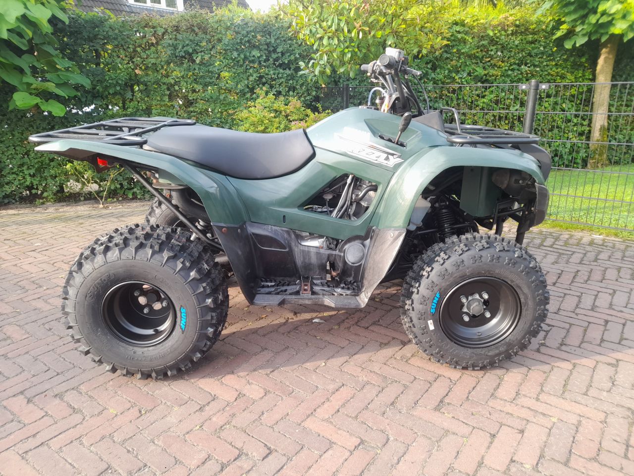 Yamaha Grizzly 300 Landbouw quad met kenteken