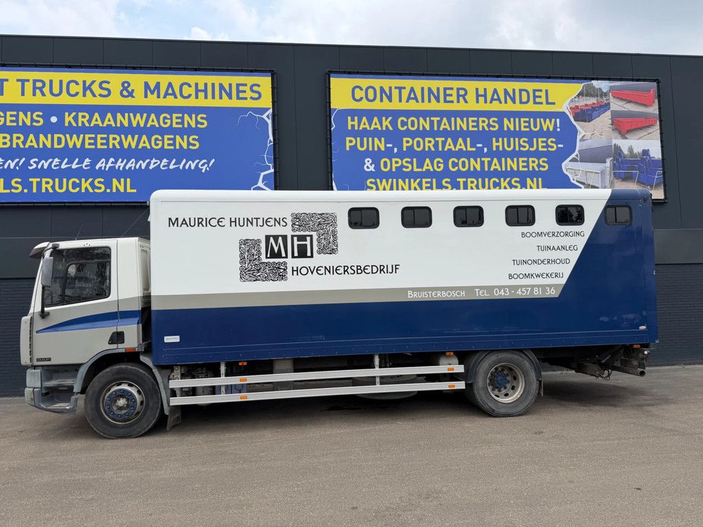 DAF AE65NC 210 ATi Bakwagen met Laadklep 7,5 mtr , Manuel gearbox ! Euro 1 !