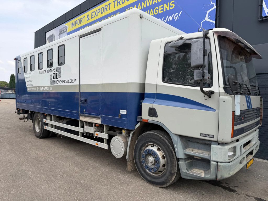 DAF AE65NC 210 ATi Bakwagen met Laadklep 7,5 mtr , Manuel gearbox ! Euro 1 !