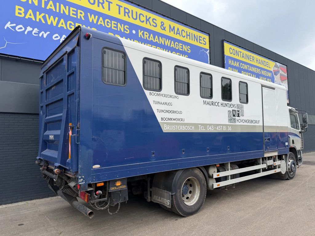 DAF AE65NC 210 ATi Bakwagen met Laadklep 7,5 mtr , Manuel gearbox ! Euro 1 !