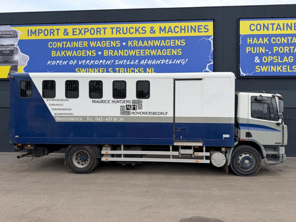 DAF AE65NC 210 ATi Bakwagen met Laadklep 7,5 mtr , Manuel gearbox ! Euro 1 !