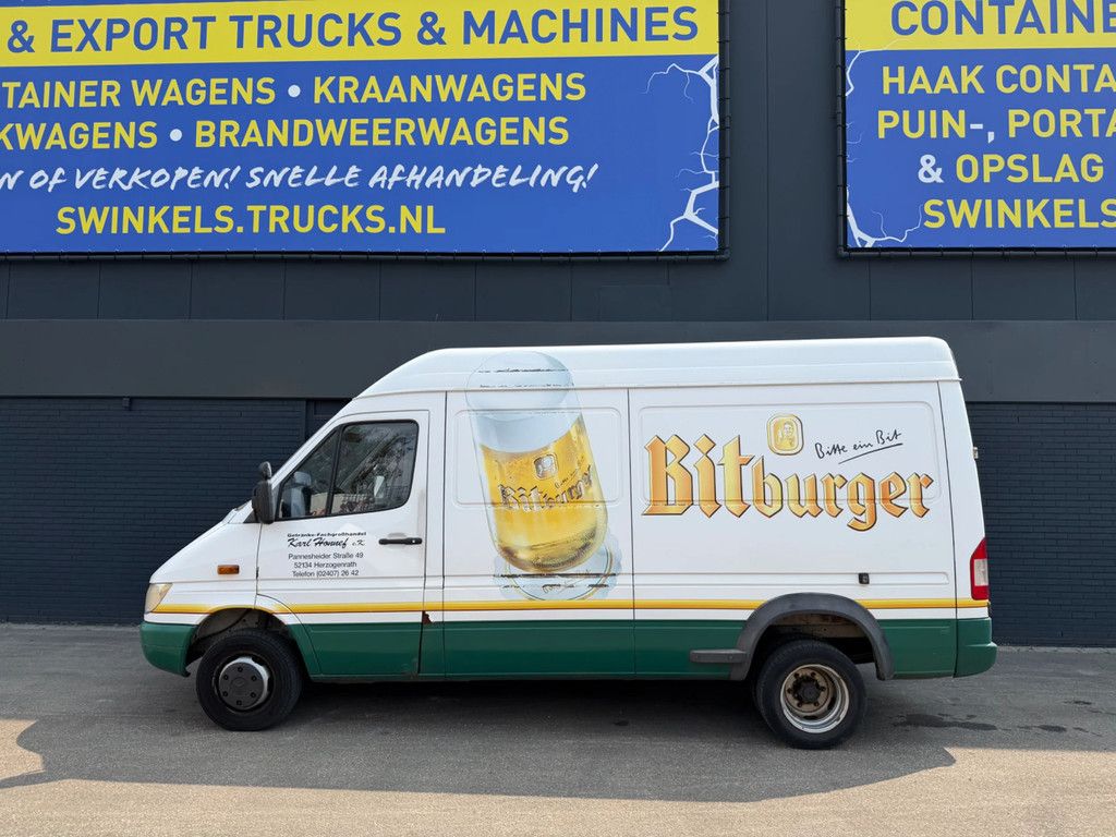 Mercedes-Benz Sprinter 413 cdi dubbellucht bj. 2004 manuel gearbox 200.000 km