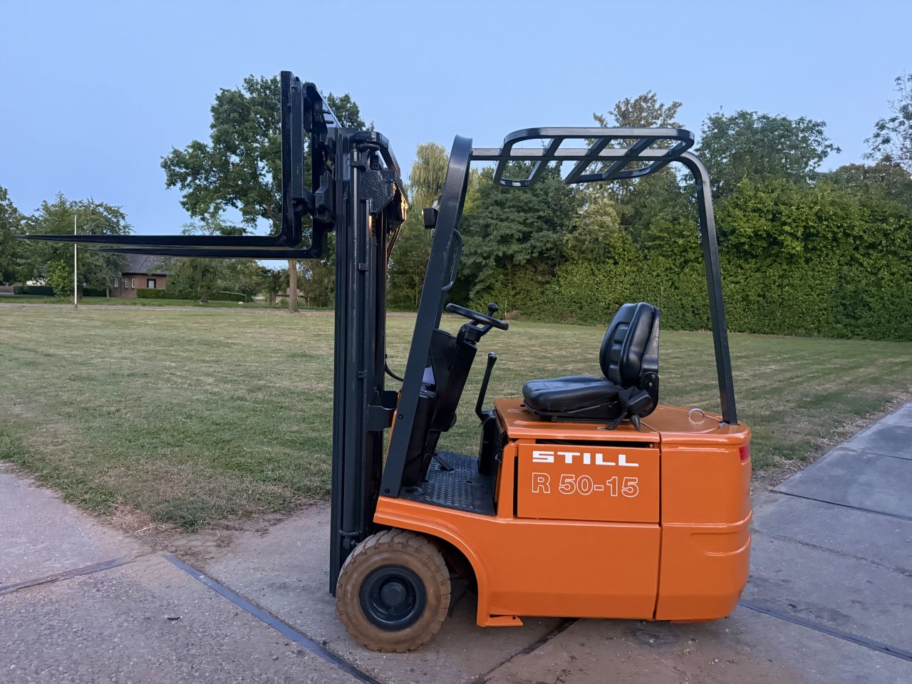 Still 1500KG elektrisch 3-delig freelift Sideshift 2500uur