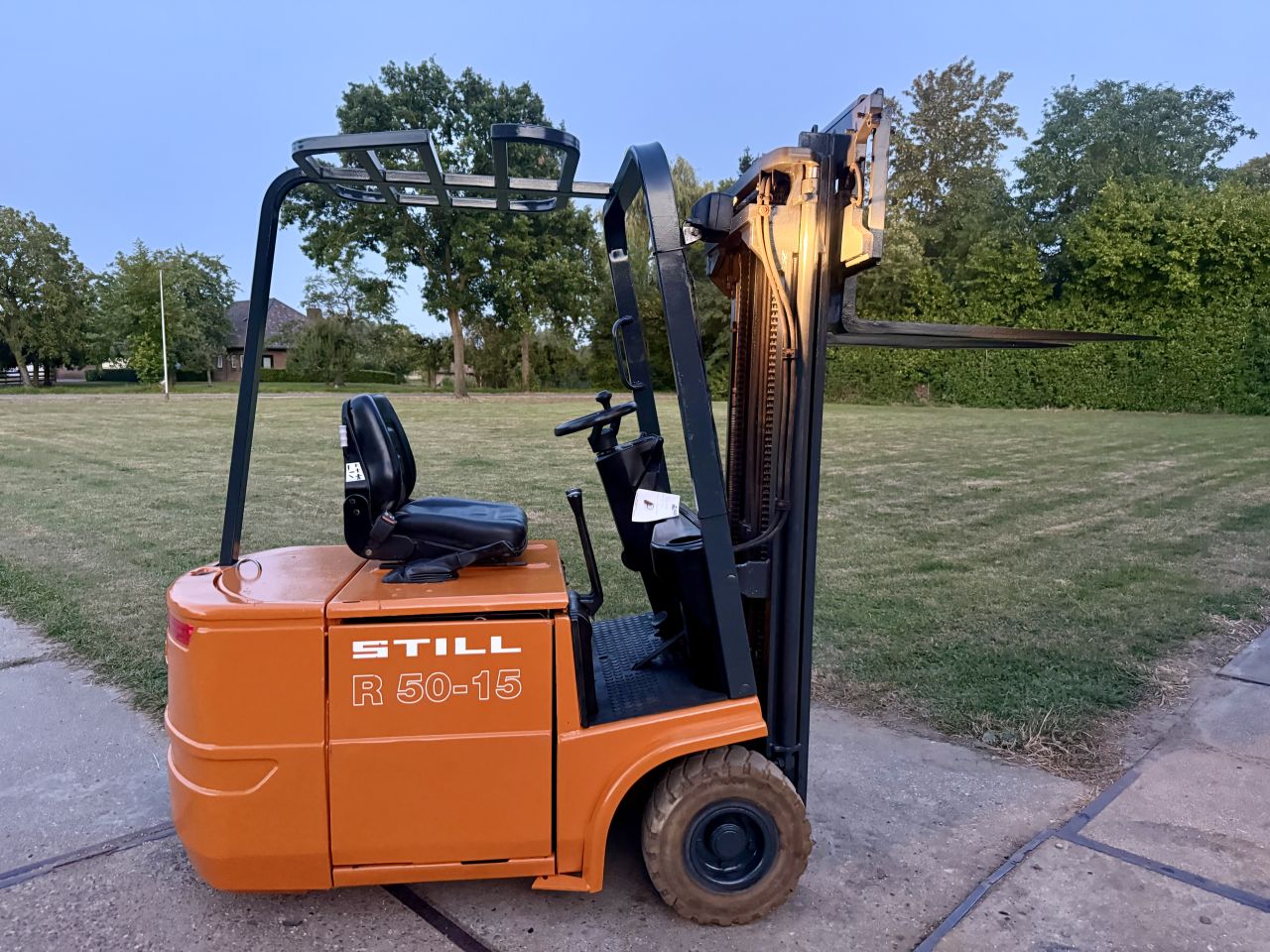Still 1500KG elektrisch 3-delig freelift Sideshift 2500uur