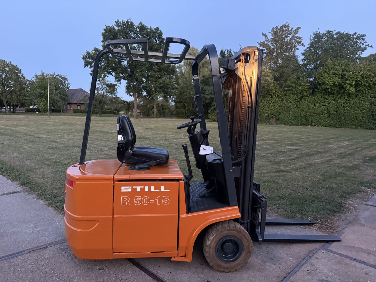 Still 1500KG elektrisch 3-delig freelift Sideshift 2500uur