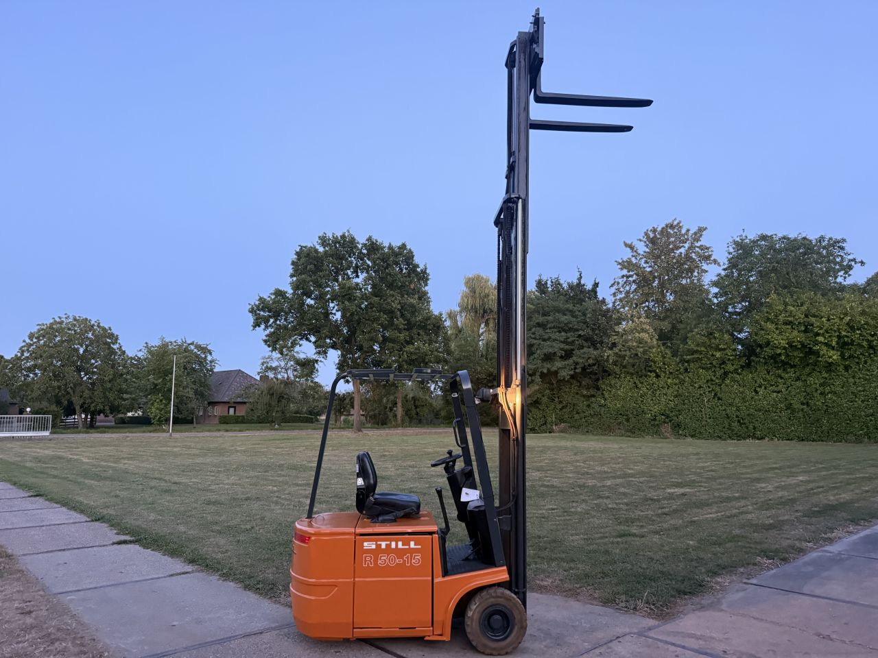 Still 1500KG elektrisch 3-delig freelift Sideshift 2500uur