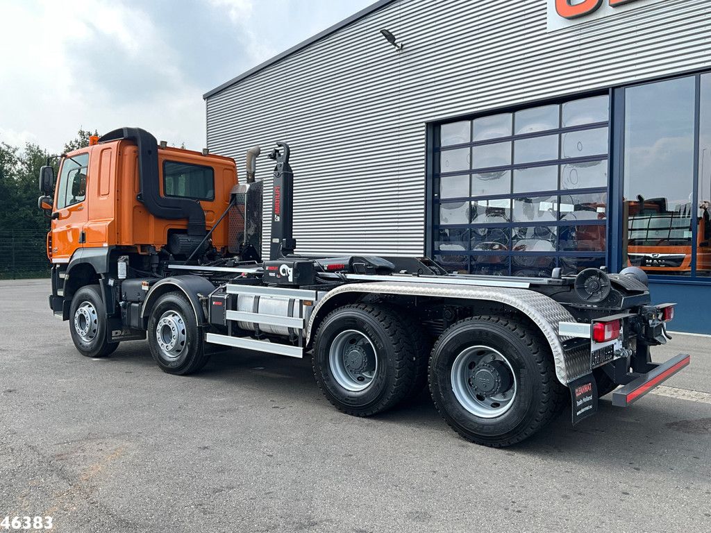 DAF FAD CF 460 8x4 Euro 6 Multilift 26 Ton haakarmsysteem