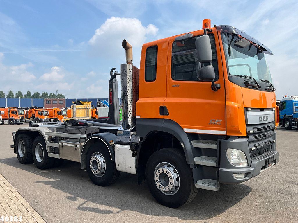 DAF FAD CF 460 8x4 Euro 6 Multilift 26 Ton haakarmsysteem