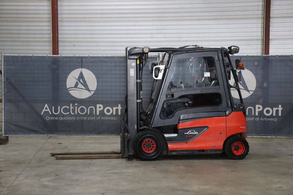 Linde E25-01 Electric Forklift 2500kg 4.2m 2018