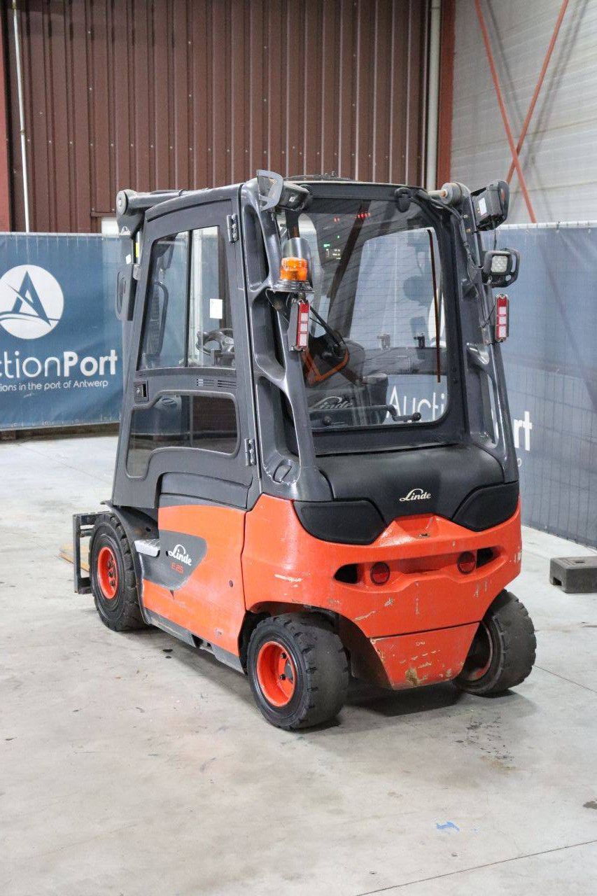 Linde E25-01 Electric Forklift 2500kg 4.2m 2018