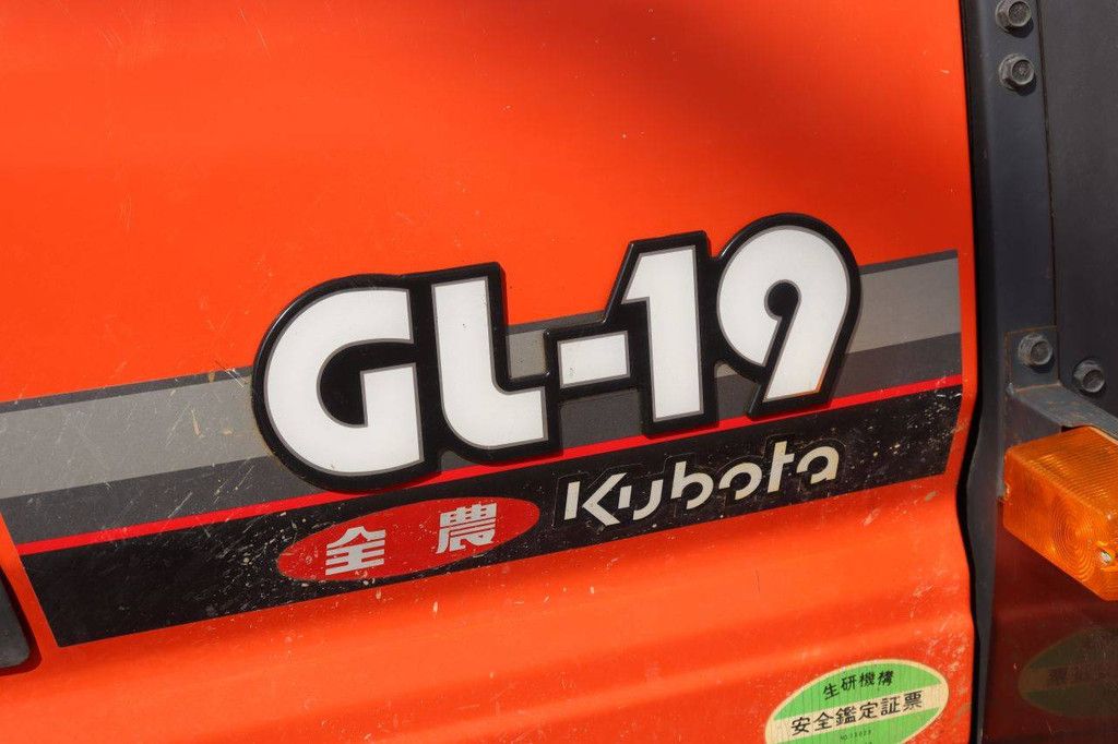 Mini tractor Kubota GL19 Diesel 19hp