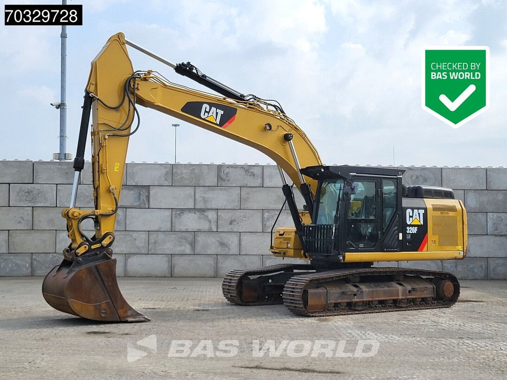 Caterpillar 326 F LN 3M Wide - German Machine
