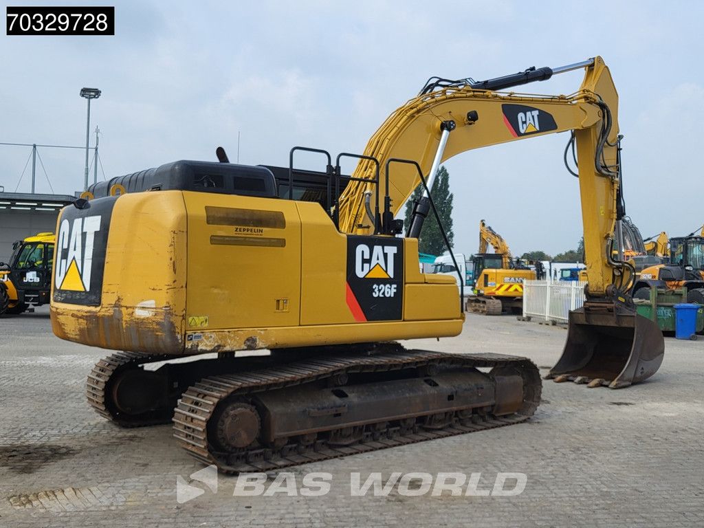 Caterpillar 326 F LN 3M Wide - German Machine