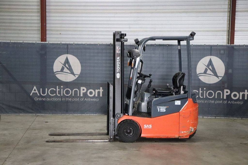 Toyota 7FBEST15 Elektrogabelstapler 1500 kg 3,3 m 2016
