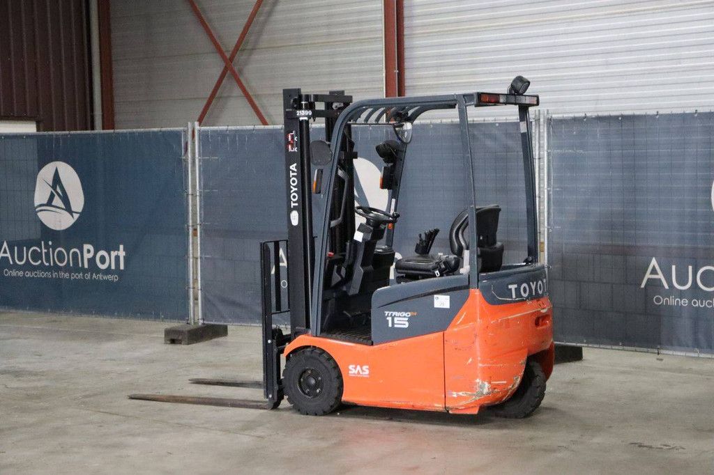 Toyota 7FBEST15 Elektrogabelstapler 1500 kg 3,3 m 2016