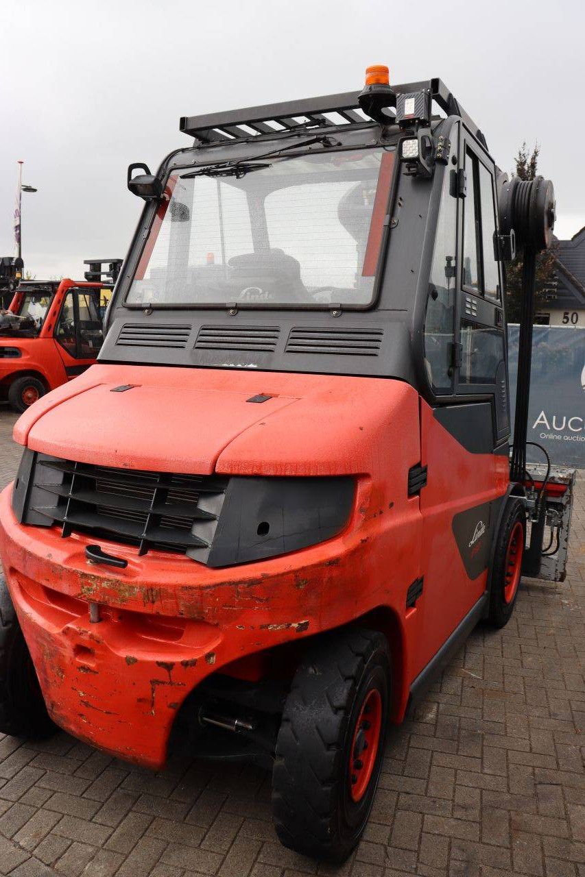 Linde E60-01 Electric Forklift 6000kg 5.43m 2017