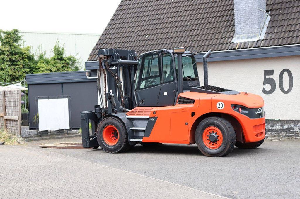 Linde H120/02 Diesel Forklift 12000kg 2012