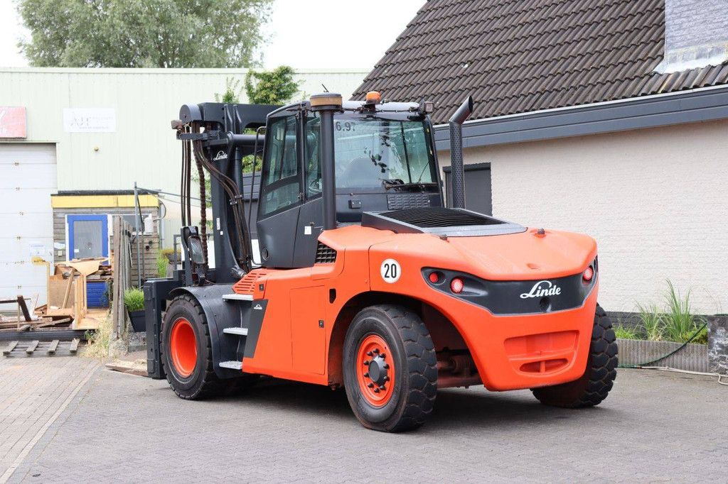 Linde H120/02 Diesel Forklift 12000kg 2012