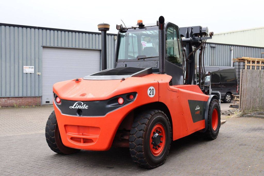 Linde H120/02 Diesel Forklift 12000kg 2012