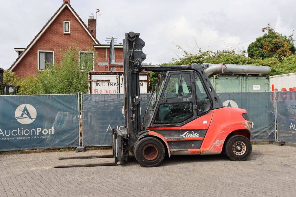 Linde H80D-01/900 Diesel-Gabelstapler 8000kg 2012