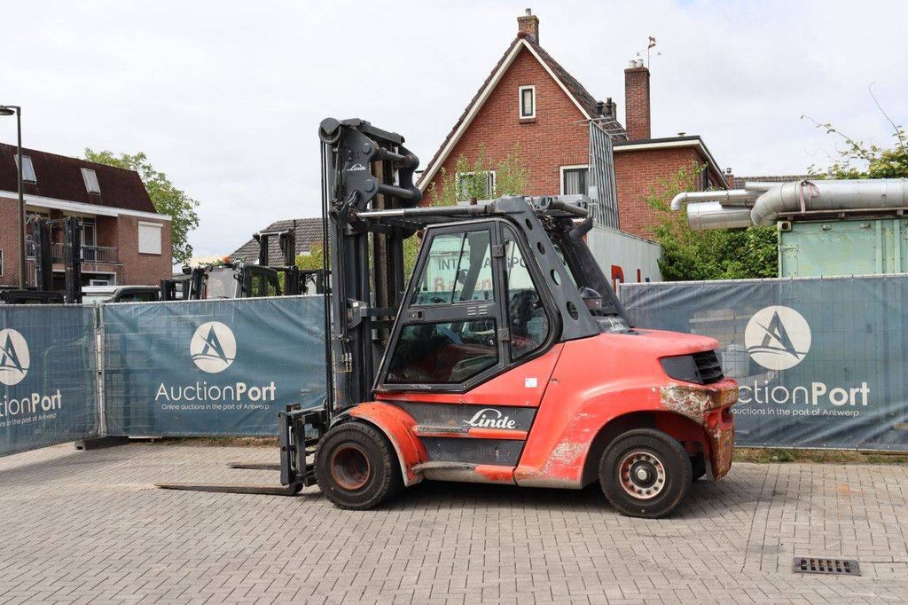 Linde H80D-01/900 Diesel-Gabelstapler 8000kg 2012