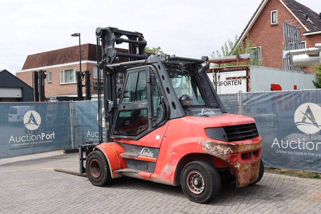 Linde H80D-01/900 Diesel-Gabelstapler 8000kg 2012