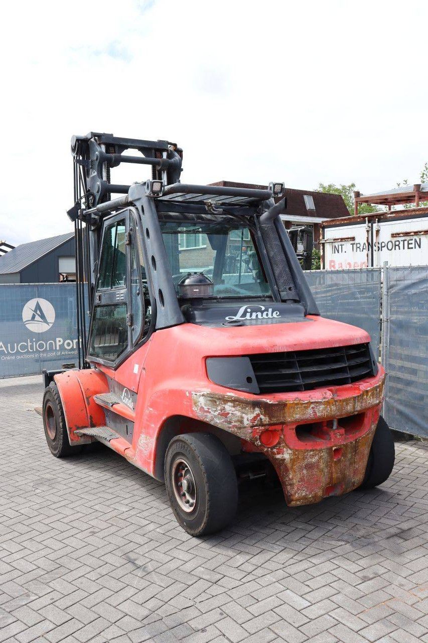 Linde H80D-01/900 Diesel-Gabelstapler 8000kg 2012