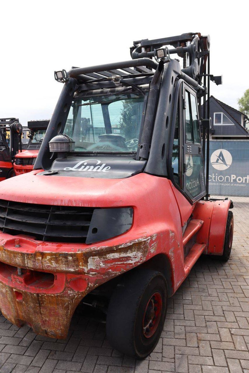 Linde H80D-01/900 Diesel-Gabelstapler 8000kg 2012